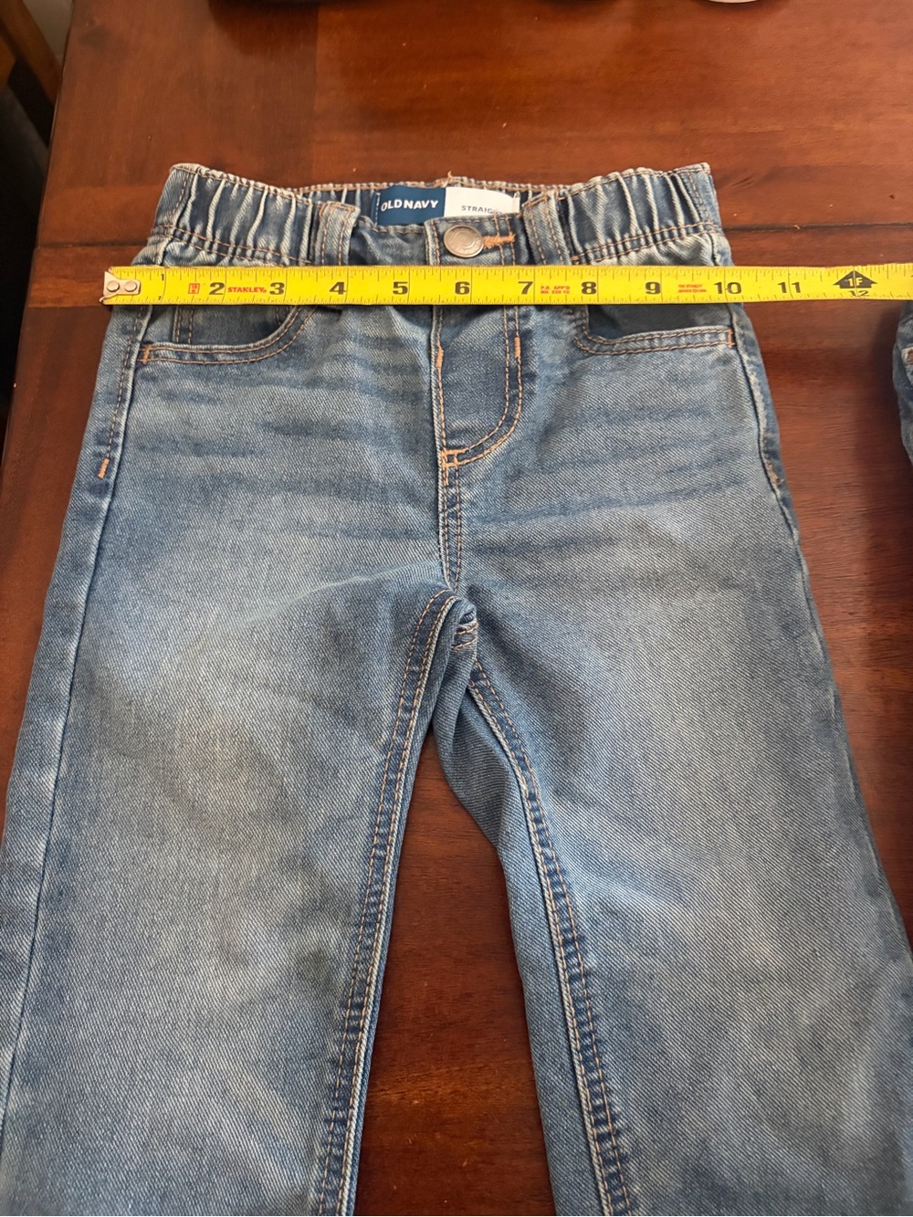 2T Lot Of 3 Pair Of Jeans Old Navy And Jumping Beans 2 Straight And 1 Skinny - Picture 16 of 16